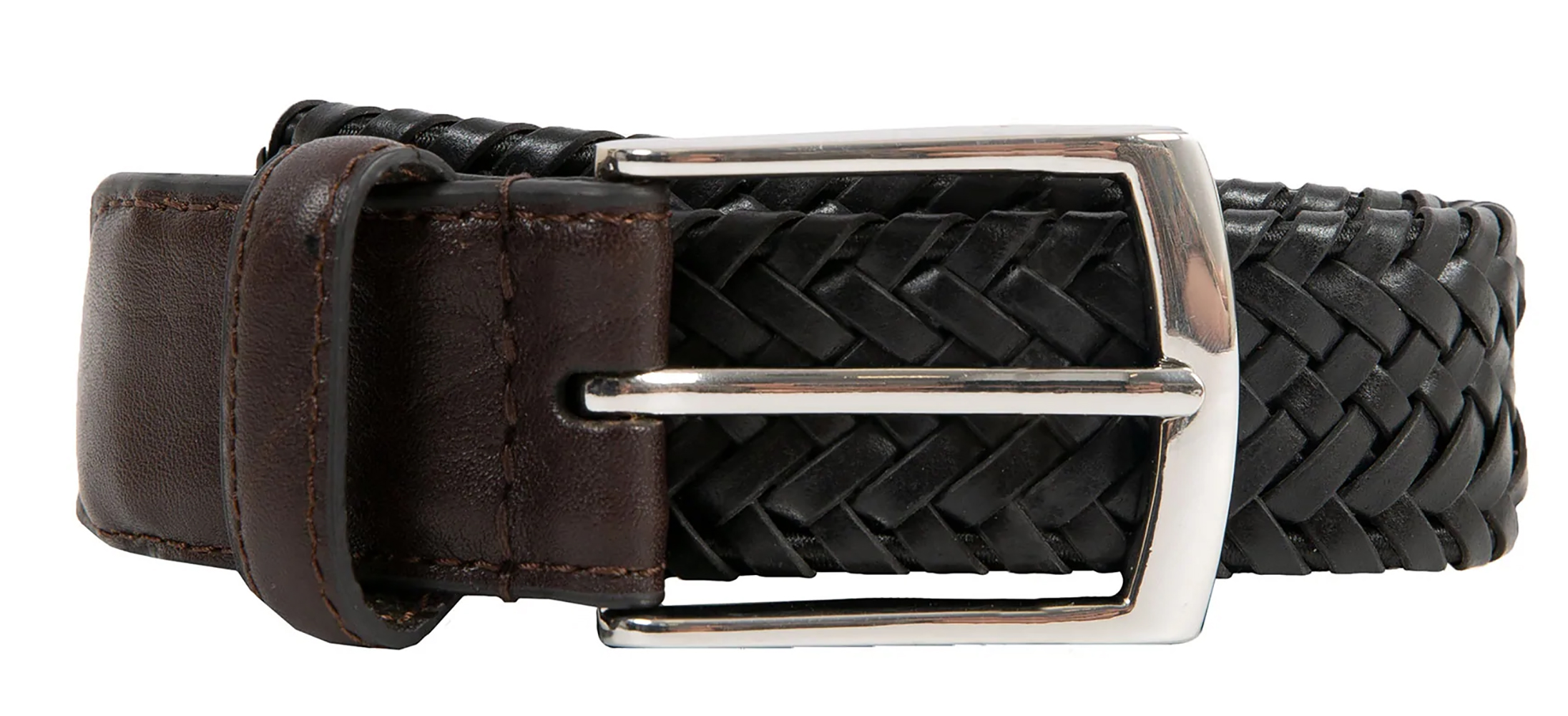Dents - Plaited leather belt